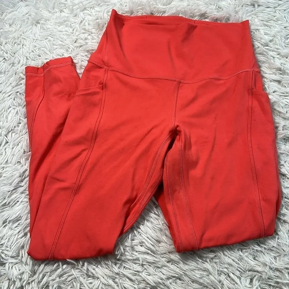 Lululemon Align High-Rise Pant with Pockets 25" Pale Raspberry
